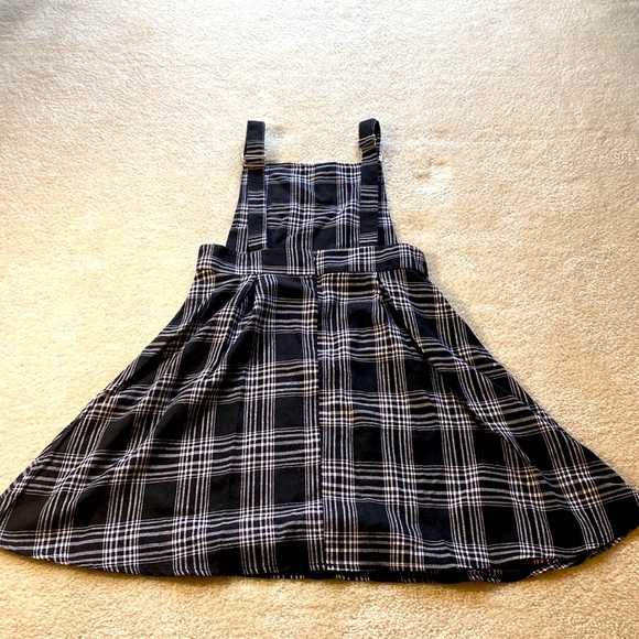Black & White short plaid dress - Picture 2 of 3